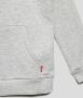 Levis Levi's Kids hoodie Batwing met logo grijs melange Sweater Logo 152 - Thumbnail 11