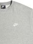 Nike Sportswear Club Fleece Herentop met ronde hals Grijs - Thumbnail 4