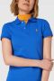 Ralph Lauren Blauwe Polo Jurk met Oranje Pony Logo Blue Dames - Thumbnail 4