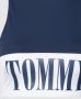 Tommy Jeans Bikinitop met labelprint model 'HIGH NECK' - Thumbnail 2