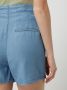 Vero Moda Loose fit korte broek van lyocell met strikceintuur model 'MIA' - Thumbnail 9