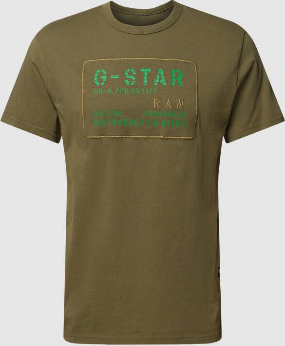 G-Star Raw T-shirt met ronde hals