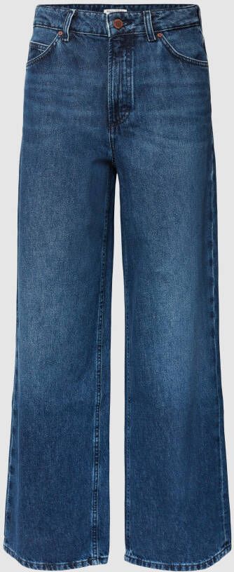 Marc O'Polo DENIM High rise relaxed fit jeans met merkdetail