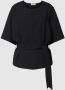 MOS MOSH Hoogwaardige polyester blouses en shirts Black Dames - Thumbnail 5