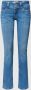 Pepe Jeans Straight fit jeans met labeldetails model 'VENUS' - Thumbnail 1