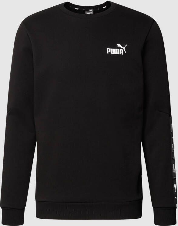 PUMA PERFORMANCE Sweatshirt met contrastgarnering model 'Tape Crew'