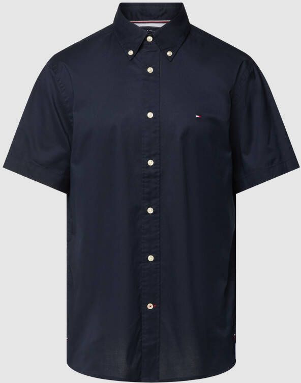 Tommy Hilfiger Overhemd met korte mouwen FLEX POPLIN RF SHIRT S S