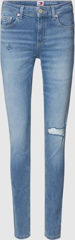 Tommy Jeans Skinny fit jeans in destroyed-look model 'NORA'