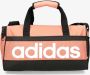 Adidas Performance sporttas Linear Duffle XS 14L oudroze wit zwart Logo - Thumbnail 1