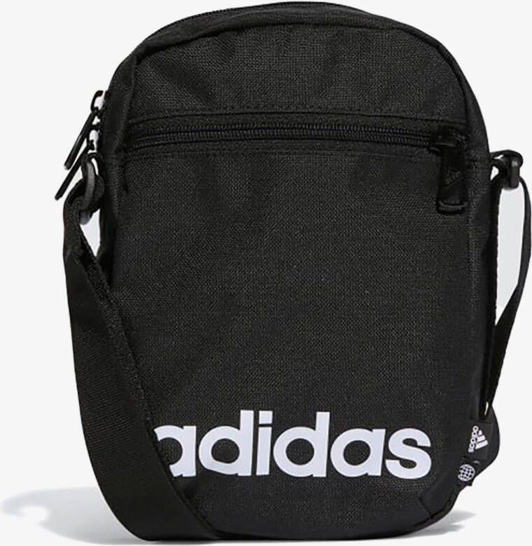 Adidas linear schoudertas zwart