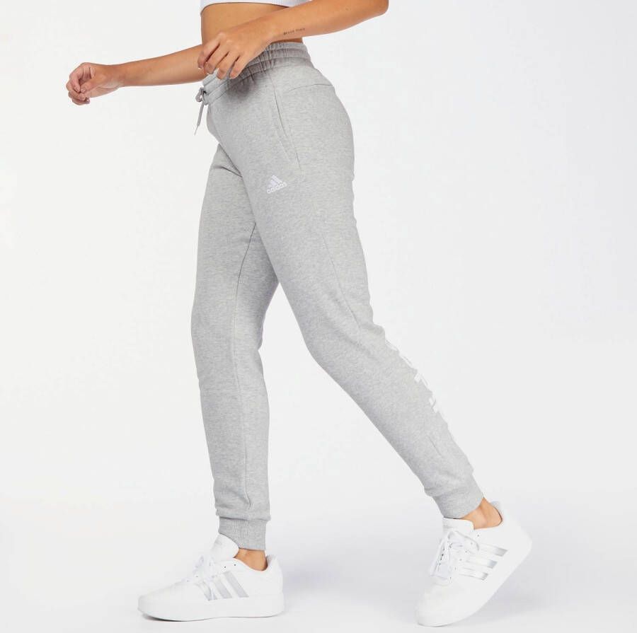 Adidas small logo joggingbroek grijs dames