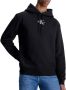 Calvin Klein Zwarte Sweaters met Monogram Logo Black Heren - Thumbnail 4