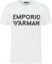Emporio Armani Short Sleeve Shirts Wit Heren - Thumbnail 1