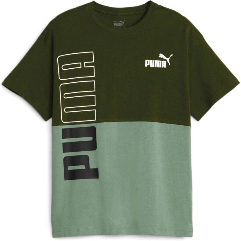 Puma Power Colorblock Shirt Junior