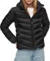 Superdry Gedrukte hoodie jas voor vrouwen Black Dames - Thumbnail 1