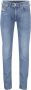 Diesel Klassieke Blauwe Denim Straight Jeans Blauw Heren - Thumbnail 4