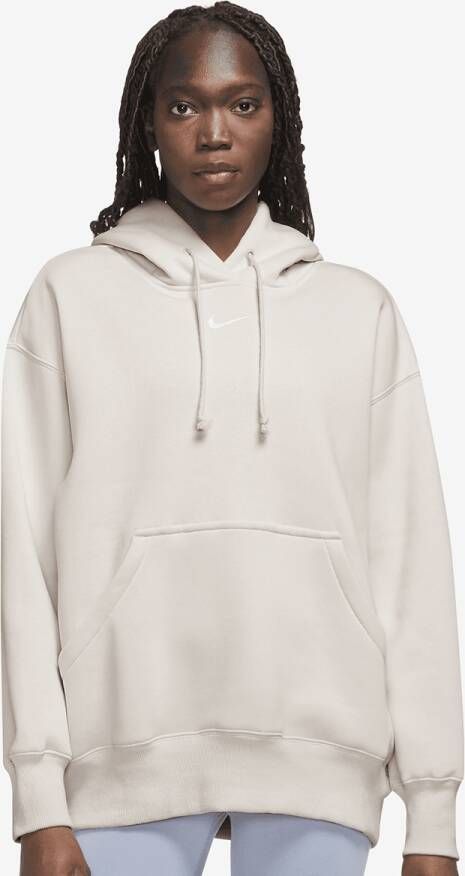 Nike Sportswear Phoenix Fleece Oversized Hoodie Hoodies Kleding lt orewood brn sail maat: XS beschikbare maaten:XS L XL