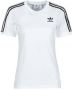 Adidas Originals Witte Sportieve T-shirt voor Dames White Dames - Thumbnail 1