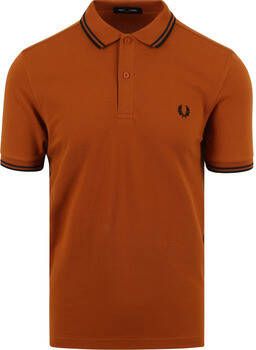 Fred Perry T-shirt Polo M3600 Roest Oranje