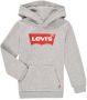 Levis Levi's Kids hoodie Batwing met logo grijs melange Sweater Logo 152 - Thumbnail 3