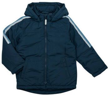 Name it KIDS gewatteerde winterjas NKMMAX van gerecycled polyester donkerblauw 116
