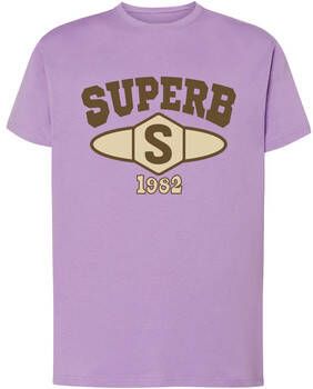 Superb 1982 T-shirt Korte Mouw SPRBCA-2201-LILAC