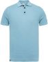 CAST IRON Heren Polo's & T-shirts Short Sleeve Polo Cotton Modal Lichtblauw - Thumbnail 2