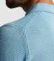 CAST IRON Heren Polo's & T-shirts Short Sleeve Polo Cotton Modal Lichtblauw - Thumbnail 9
