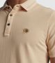 CAST IRON Heren Polo's & T-shirts Short Sleeve Polo Injected Cotton Pique Perzik - Thumbnail 10