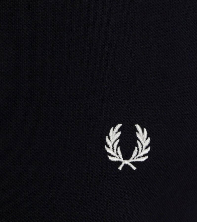 Fred Perry Longsleeve Polo Donkerblauw