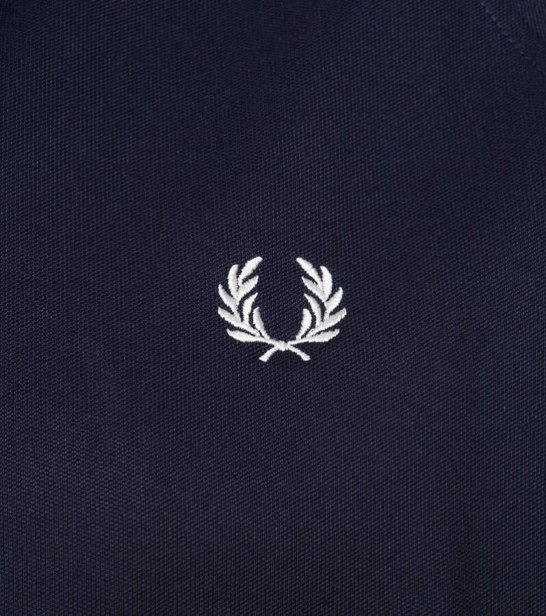 Fred Perry Taped Track Jacket Donkerblauw