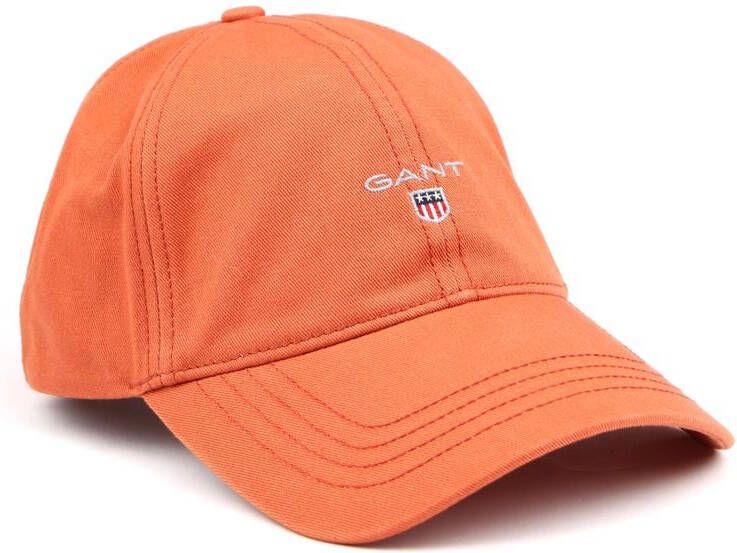 Gant Cap Katoen Oranje