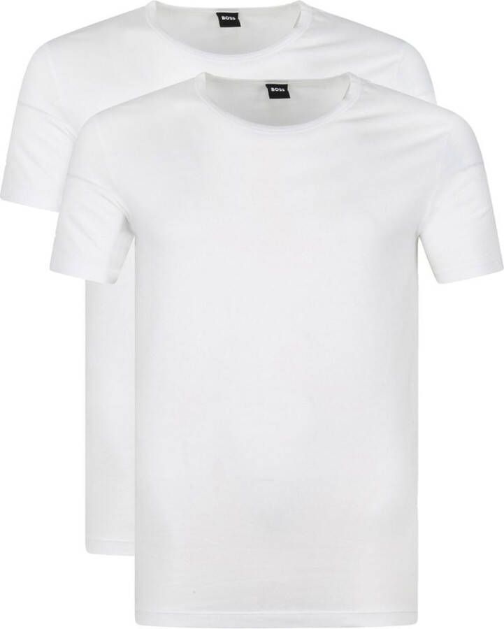 Boss T-shirt Modern 2-Pack Wit