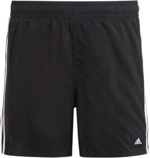 Adidas Perfor ce zwemshort zwart wit Gerecycled polyester Logo 128