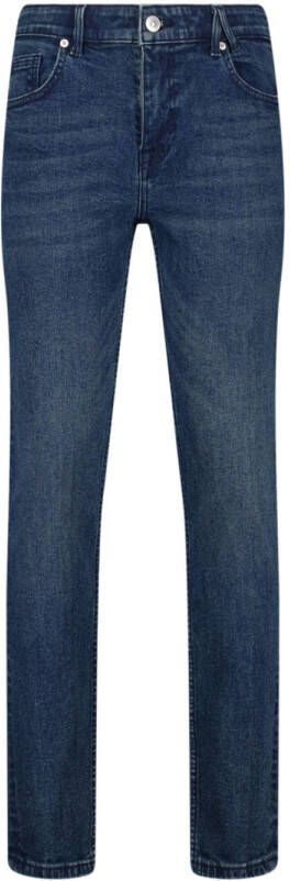 America Today slim fit jeans medium blue denim Blauw Jongens Stretchdenim 122 128