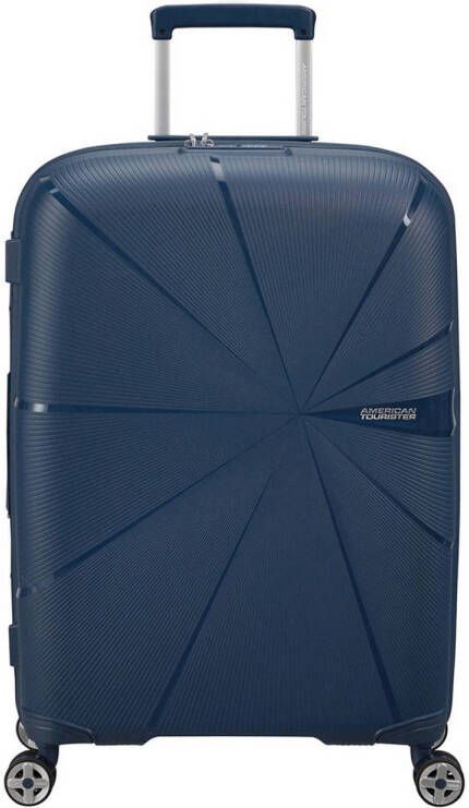 American Tourister trolley Starvibe 67 cm. Expandable donkerblauw