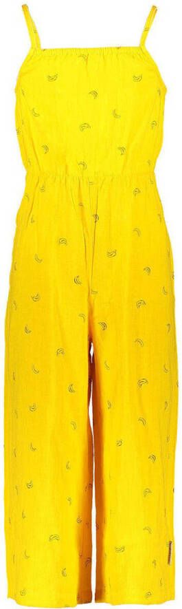 B.Nosy jumpsuit met all over print geel Meisjes Katoen Vierkante hals All over print 104