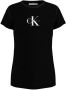 Calvin Klein T-shirt MICRO MONOGRAM TOP voor kinderen tot 16 jaar - Thumbnail 1
