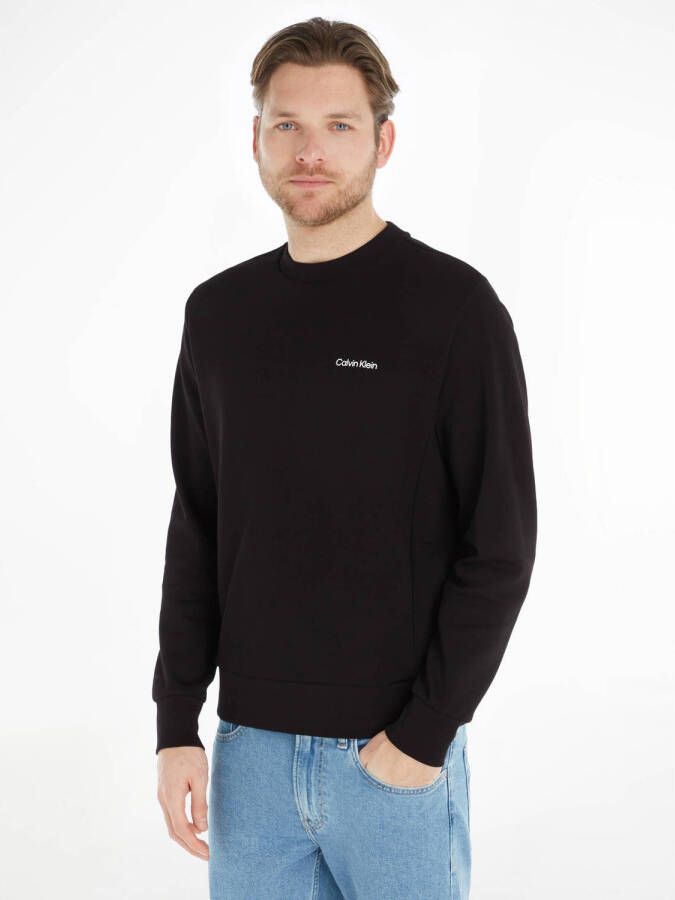 Calvin Klein Comfortabele en stijlvolle heren sweatshirt K10K109926 Black Heren