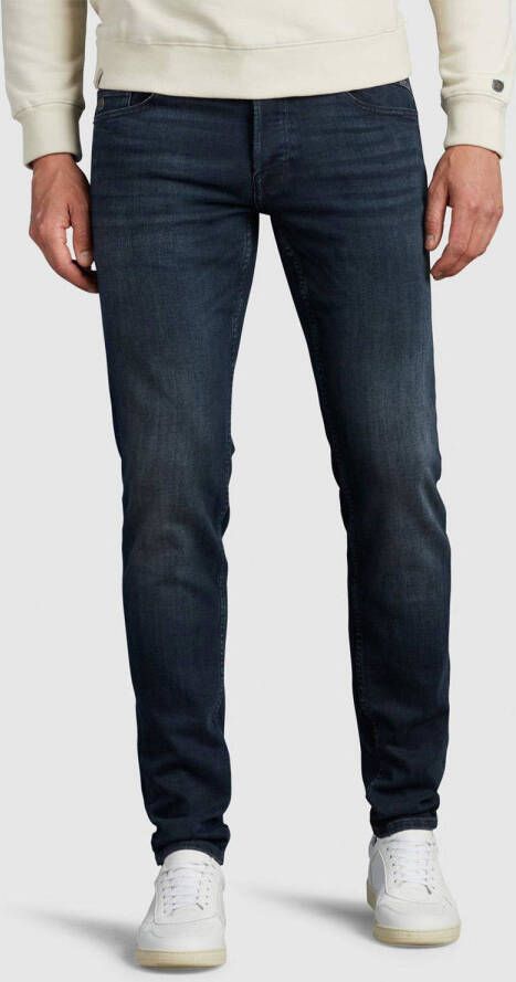 Cast Iron regular tapered fit jeans Shiftback blue back overdye
