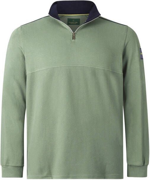 Charles Colby sweater EARL GARVEYS Plus Size groen