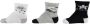 Apollo baby sokken set van 6 beige grijs blauw lichtblauw Meisjes Katoen 56-68 - Thumbnail 3