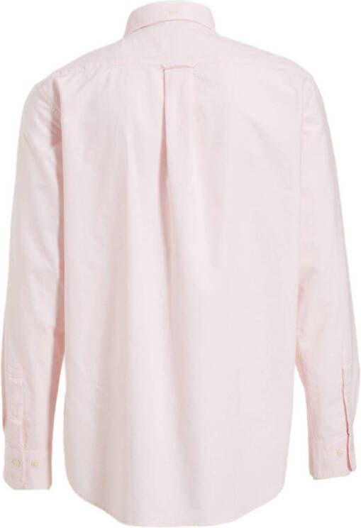 GANT regular fit overhemd met logo en borduursels light pink