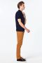 LACOSTE Heren Polo's & T-shirts 1hp2 Men Long Sleeved Best Polo Donkerblauw - Thumbnail 7