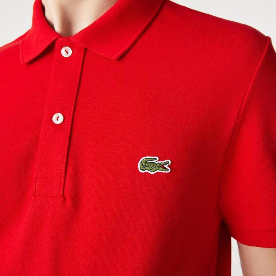 Lacoste regular fit polo Original rood