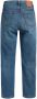 Levi's 501 cropped straight fit jeans medium blue denim - Thumbnail 3