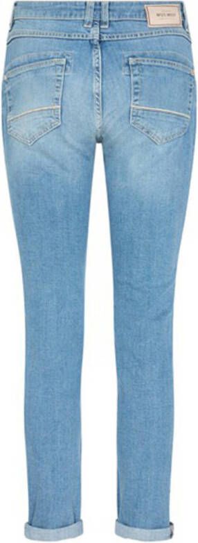 Mos Mosh high waist skinny jeans Naomi Sansa light blue denim