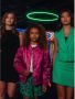 NIK&NIK gebloemde rok Volance van gerecycled polyester groen fuchsia Meisjes Gerecycled polyester (duurzaam) 140 - Thumbnail 5