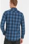 PME Legend Blauwe Casual Overhemd Long Sleeve Shirt Ctn Yarn Dyed Twill Check - Thumbnail 10