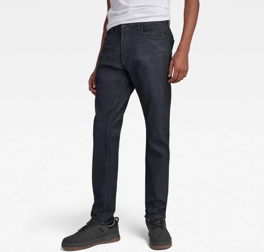 G-Star RAW Revend FWD skinny jeans worn in blue whale cobler